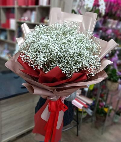 Букет цветов из: Гипсофила в Кикнур