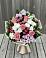 Букет цветов из: Альстромерии, Гвоздики, Розы и Хризантемы в Кикнур