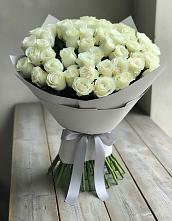 Букет 35 Белых роз в Кикнур
