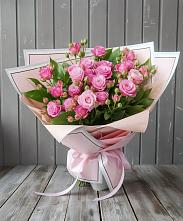 Букет Розовый кустик в Кикнур