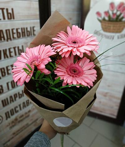 Букет цветов из: Герберы в Кикнур