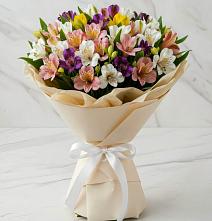 Букет цветов из:  Альстромерии #REPLACE_PRED# Кикнур