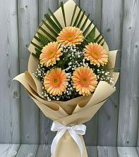 Букет цветов из:  Герберы в Кикнур